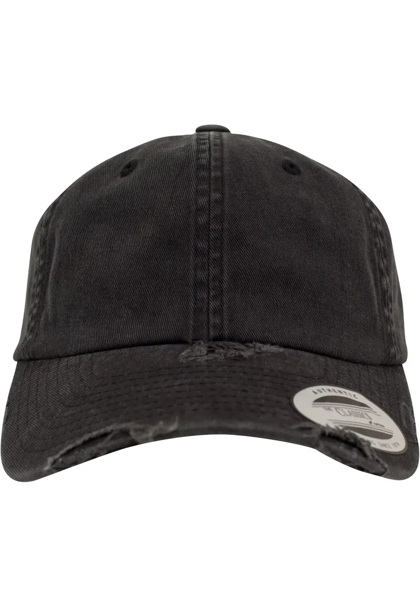 

Flexfit Flex Cap " Flexfit Unisex Low Profile Destructed Cap", черный