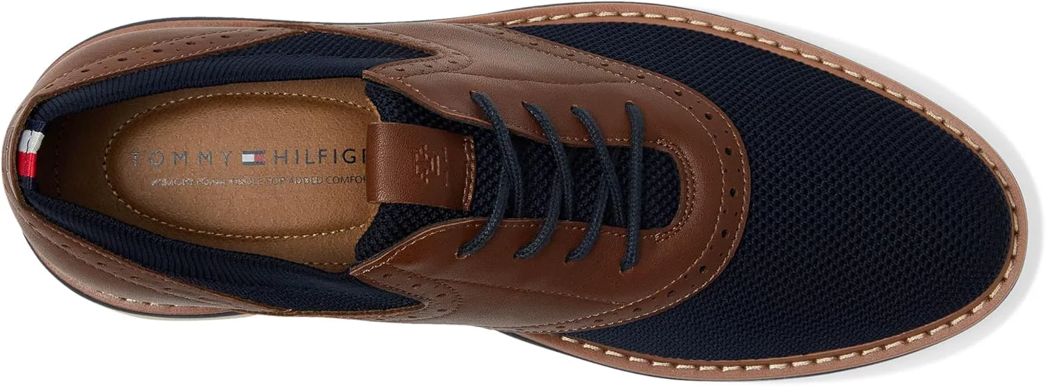 Туфли Tommy Hilfiger Mens Varan, темно-синий/мультиколор — фото 3