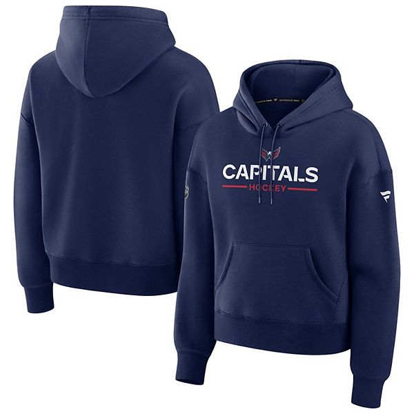 

Женский свитшот Washington Capitals Authentic Pro Primary Fanatics, Серый, Женский свитшот Washington Capitals Authentic Pro Primary Fanatics