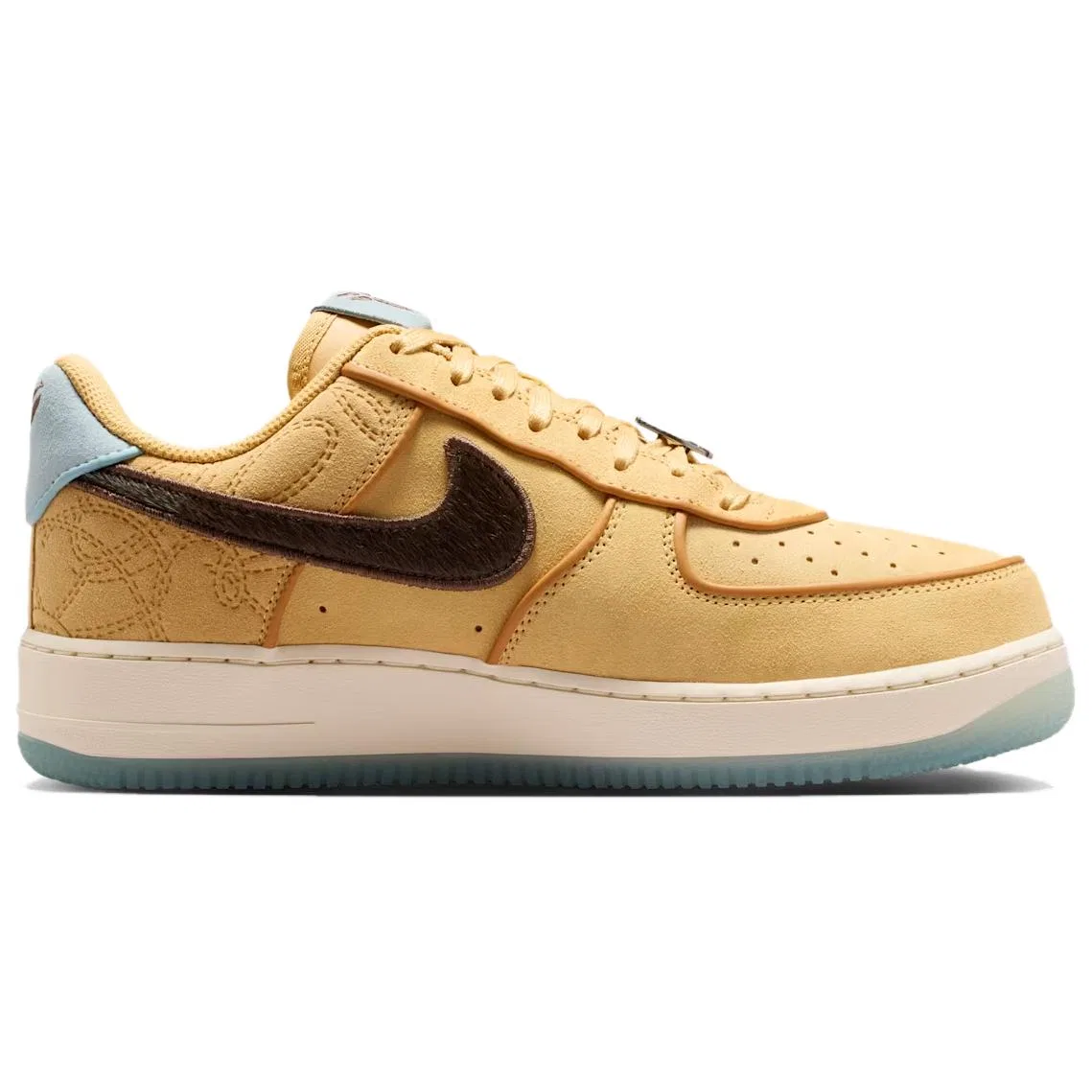 Кроссовки скейтбордические Nike Air Force 1 Low Brown — фото 3