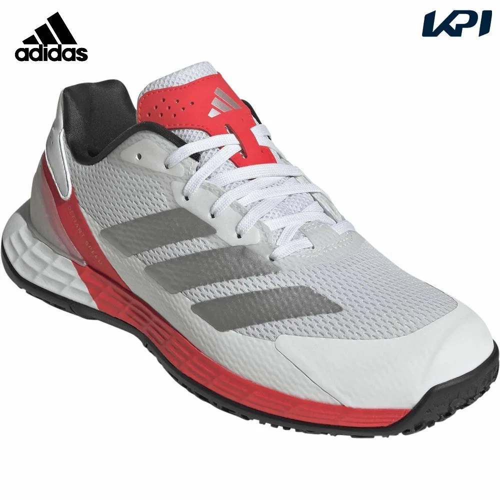 Унисекс теннисные кроссовки «Defiant Speed Omni Court» от adidas, F White - Silver Metallic (-)