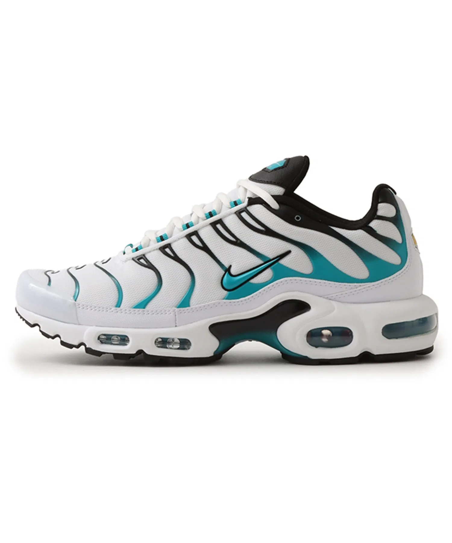 Мужские кроссовки NIKE AIR MAX PLUS белые — фото 4