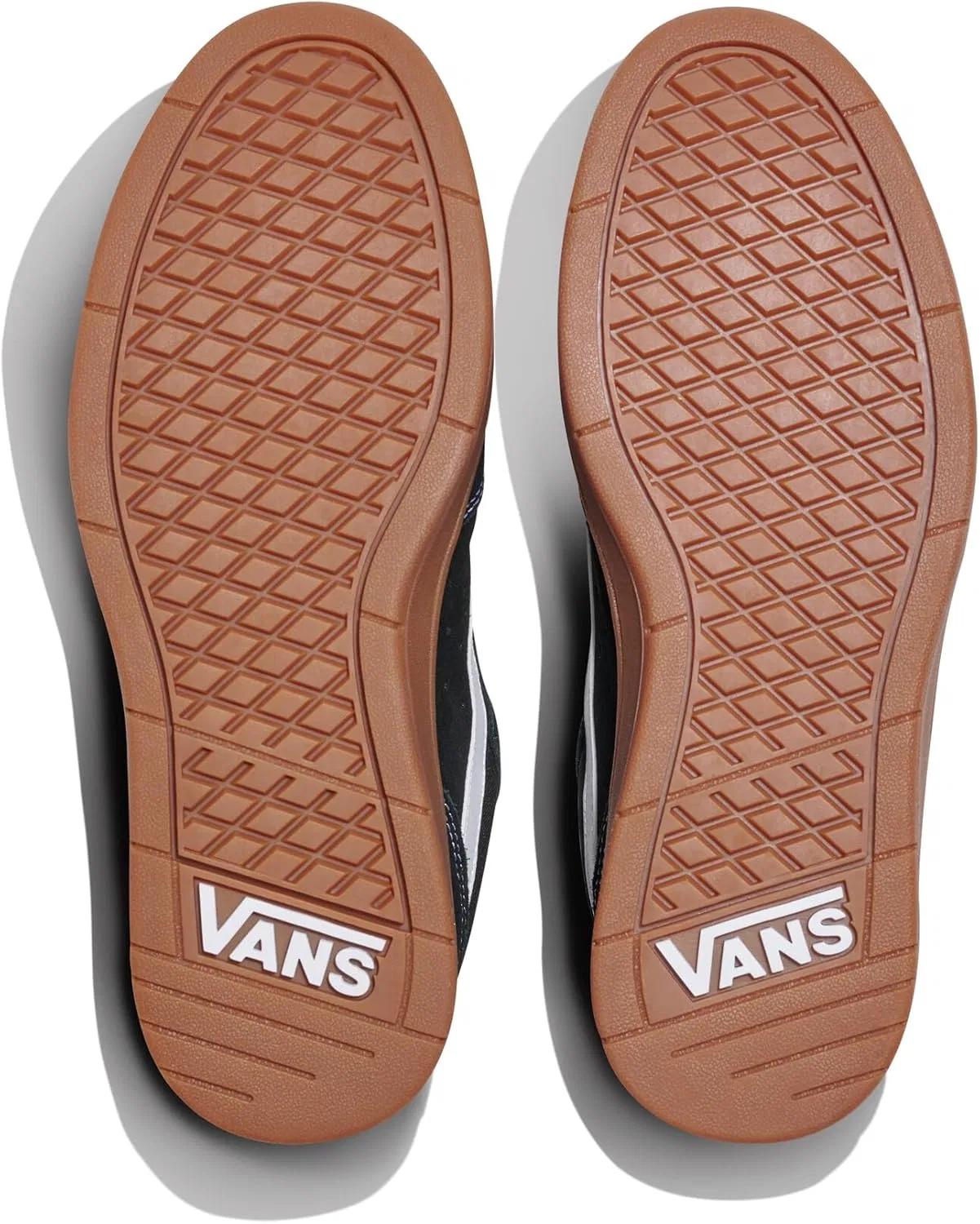 Кроссовки мужские Vans, цвет Suede/Canvas Black/Gum — фото 4
