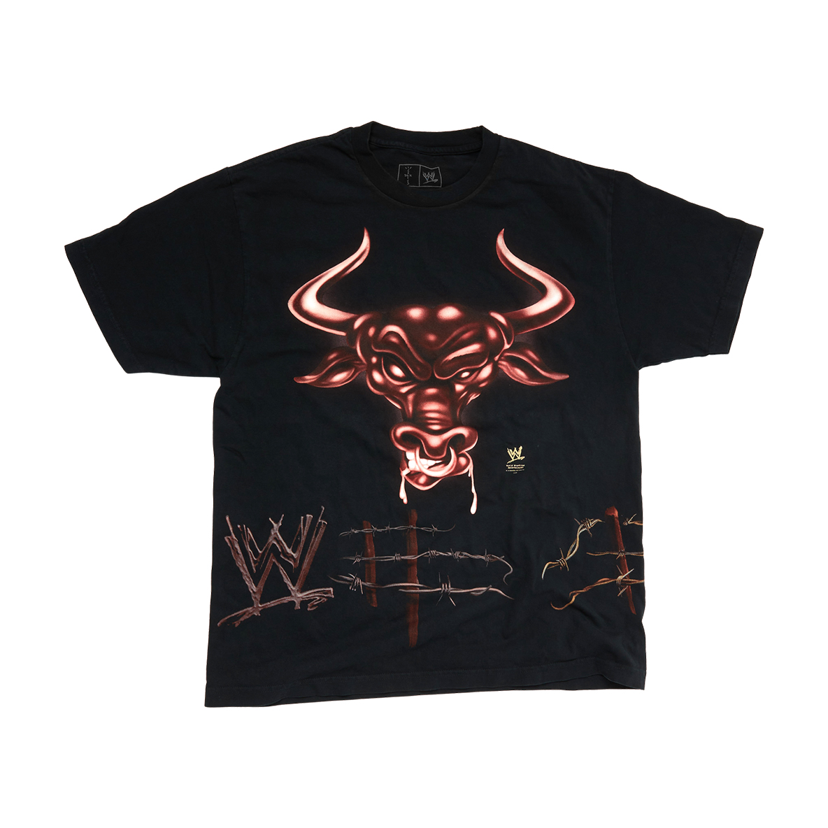 

Футболка X Wwe Know Your Role The Rock Travis Scott, черный