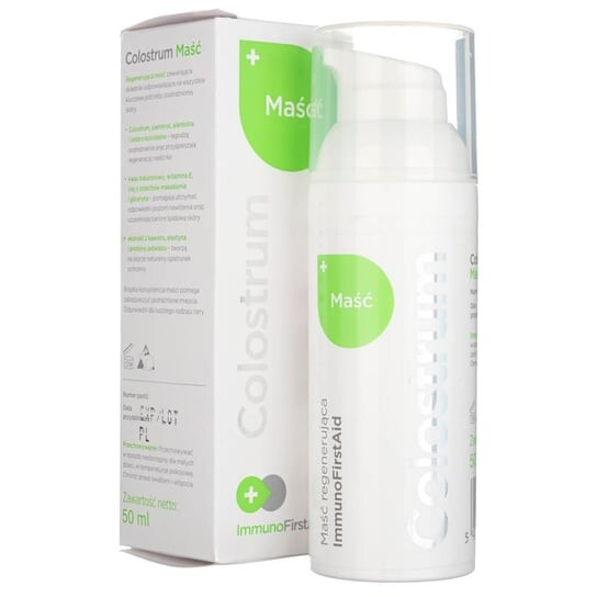 

Colostrum, регенерирующая мазь ImmunoFirstAid, 50 мл