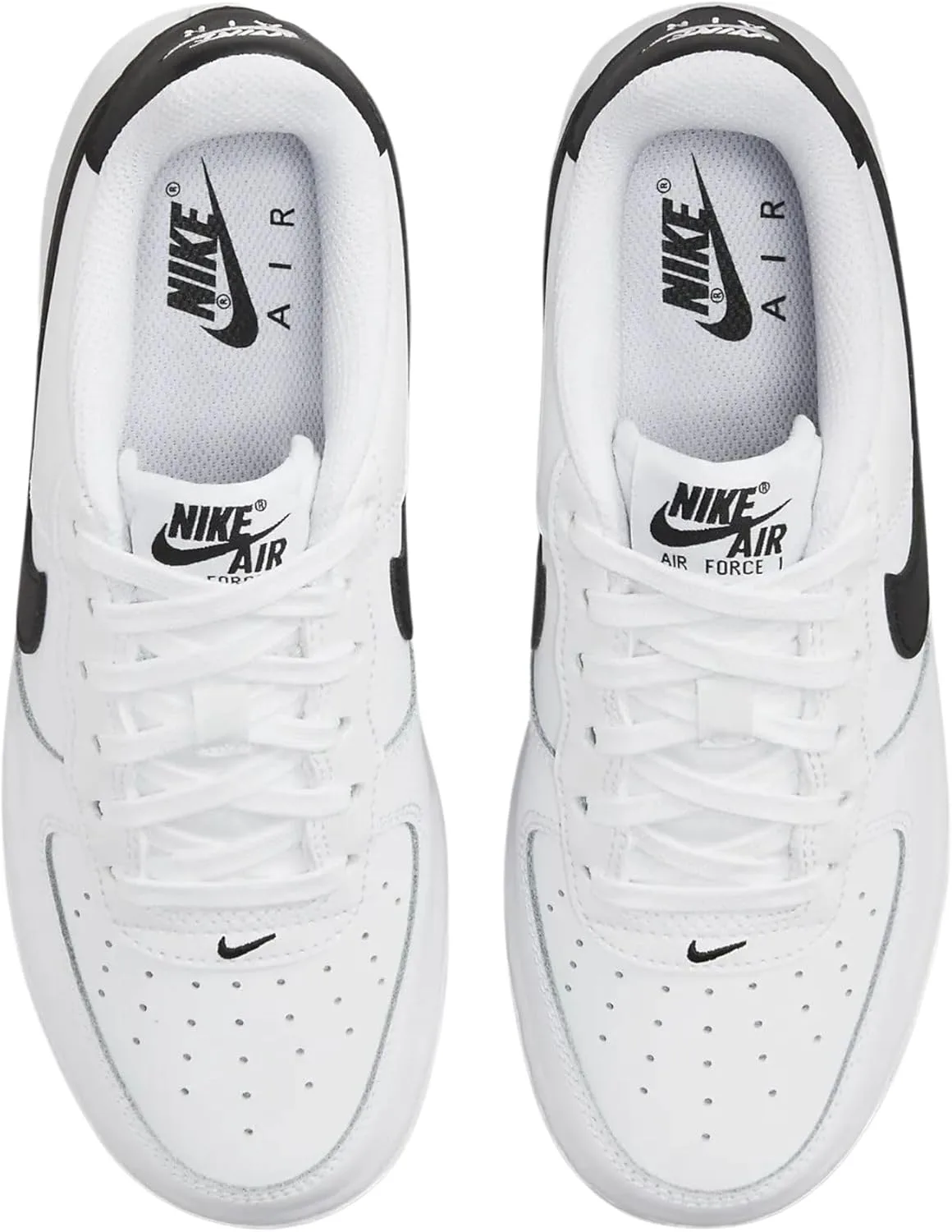 Детские кроссовки Nike Air Force 1, белый/черный — фото 3