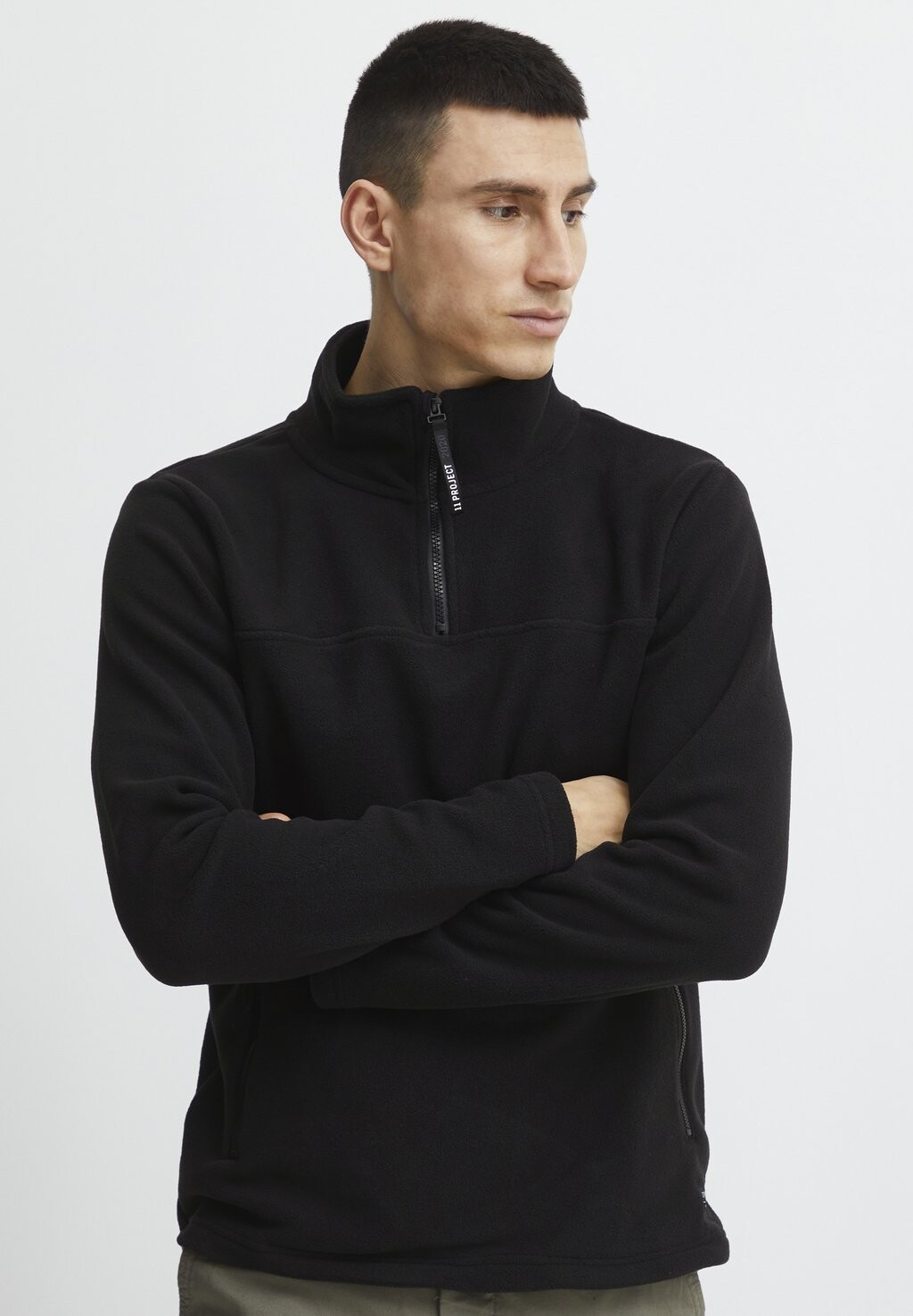 

Флисовый свитер MITCH TROYER 11 Project, цвет black