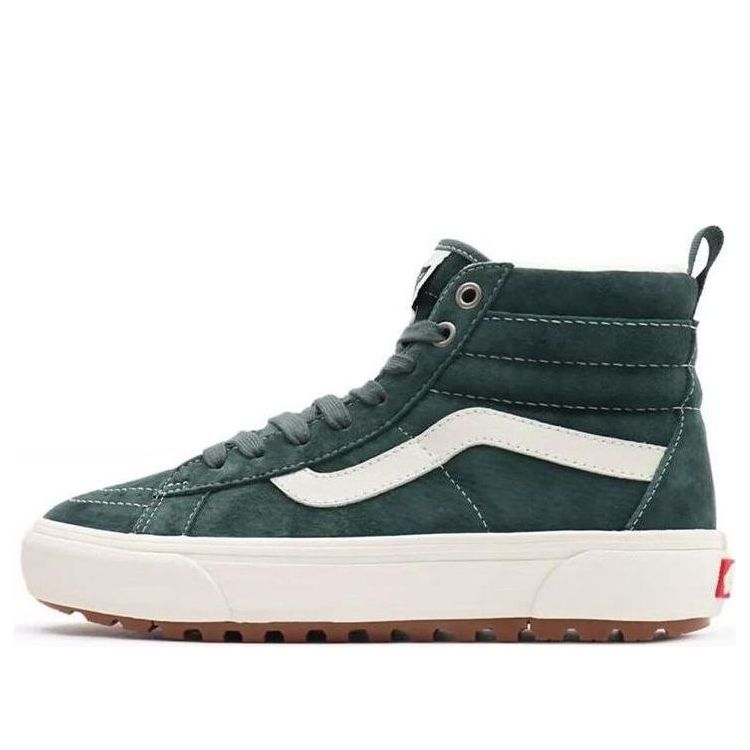 

Кеды Vans Unisex SK8-HI Mte-1 High-Top Sneakers White/Green, зеленый