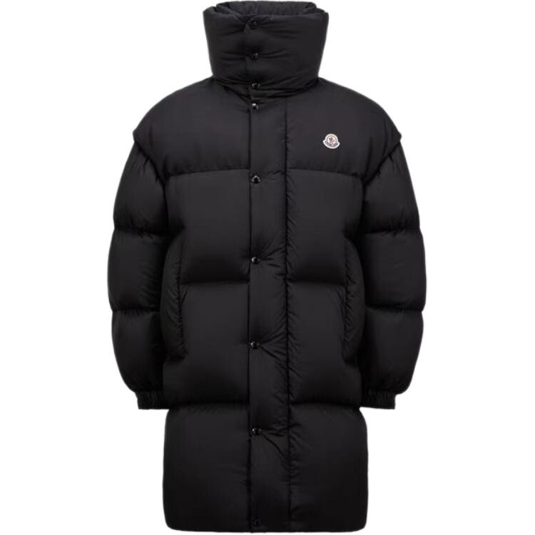 

Пуховик унисекс черный Moncler