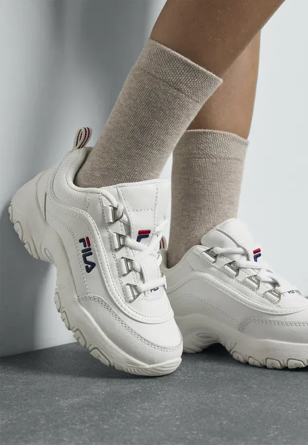 Кроссовки детские Strada kids teens trainers Fila, белый — фото 2