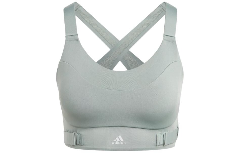 

Adidas Женский топ без бретелек, Зеленый