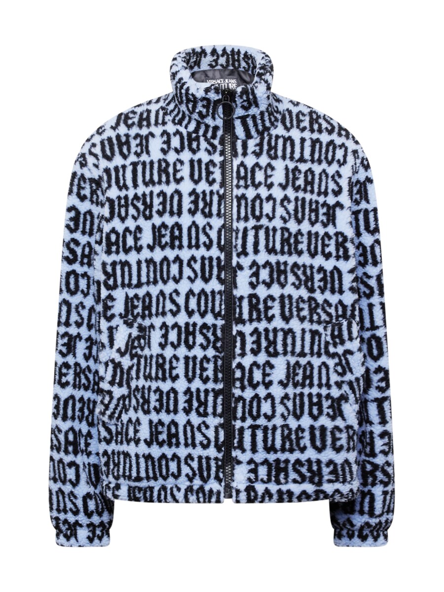 

Флисовая куртка Versace Jeans Couture Fleece Jacket, светло-синий