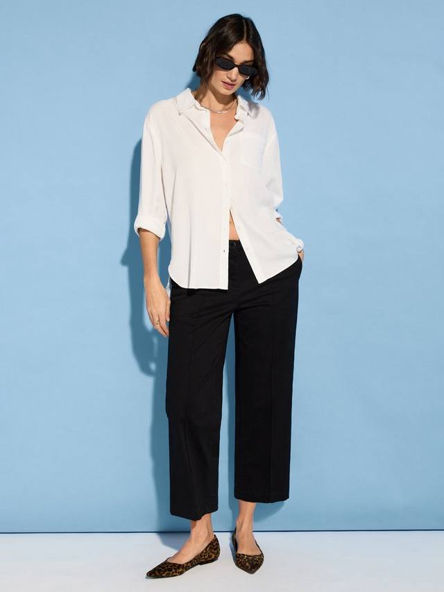 

Брюки Taylor из органического хлопка Baukjen, Caviar Black