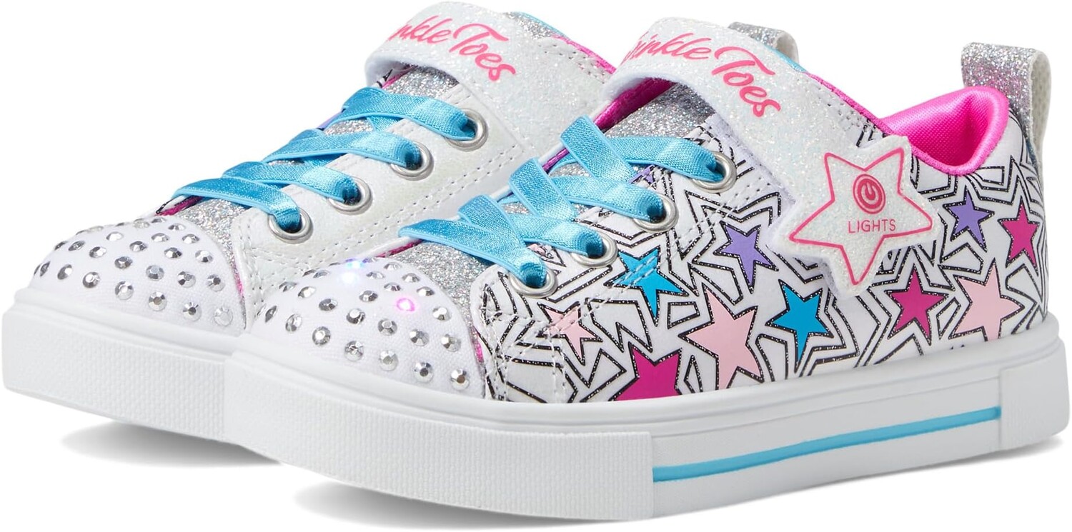 

Кроссовки Twinkle Sparks 314457L SKECHERS KIDS, цвет White/Multi