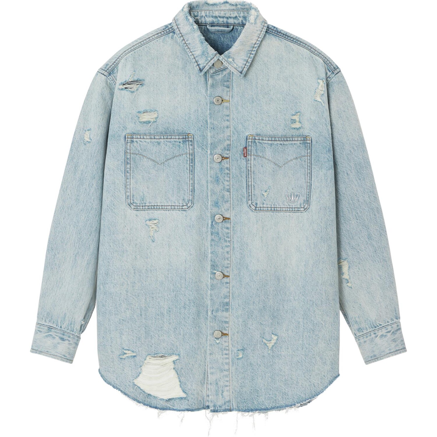 

Джинсовая куртка унисекс синий Levis