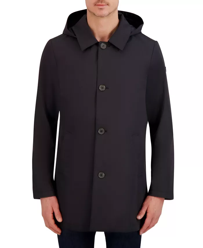 

Мужское дождевое пальто Rain Tek Transitional с отстегивающимся капюшоном Vince Camuto, черный