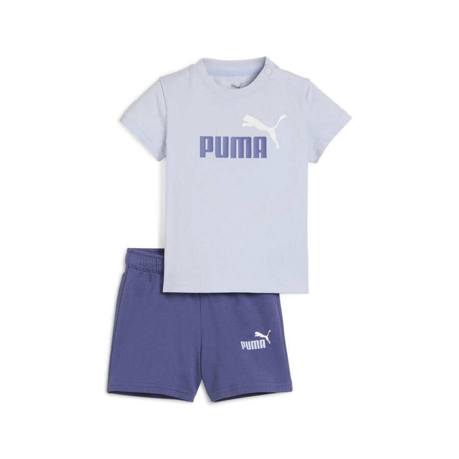 

Футболка и шорты Minicats Essentials, детский комплект PUMA Cool Weather, синий