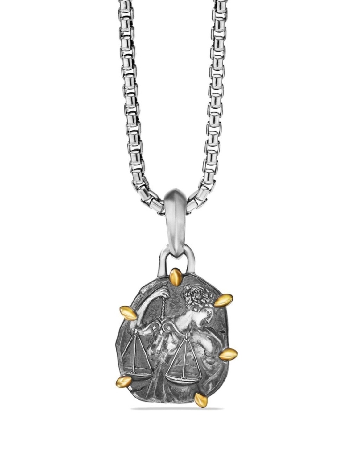 

Подвеска Libra Zodiac David Yurman, серебряный