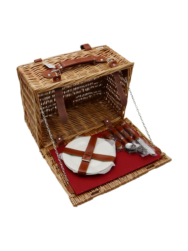 

UNUS Велосипедная корзина для пикника, коричневая, для крепления на багажник