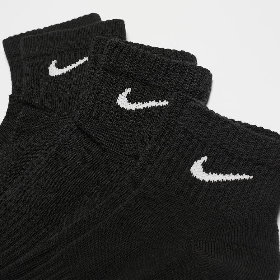 Мягкие носки для тренировок на каждый день (3 шт.) NIKE, цвет black/white — фото 2