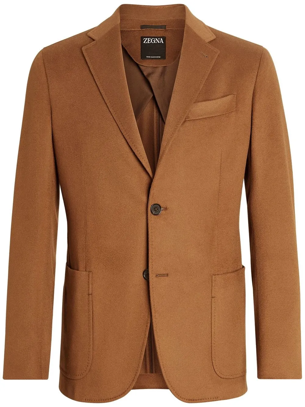 

Кашемировый пиджак Oasi Zegna, коричневый