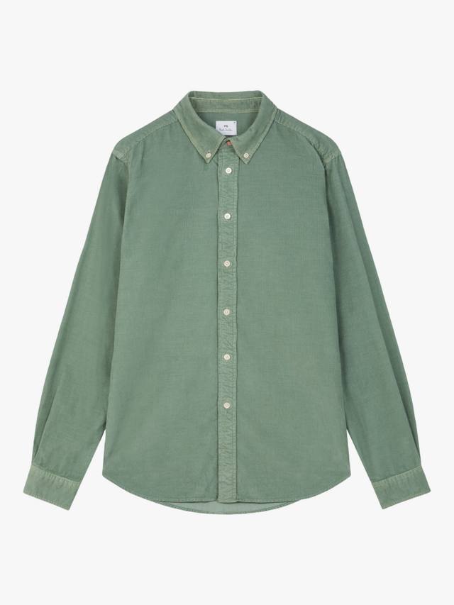 

Хлопковая рубашка с отложным воротником Paul Smith