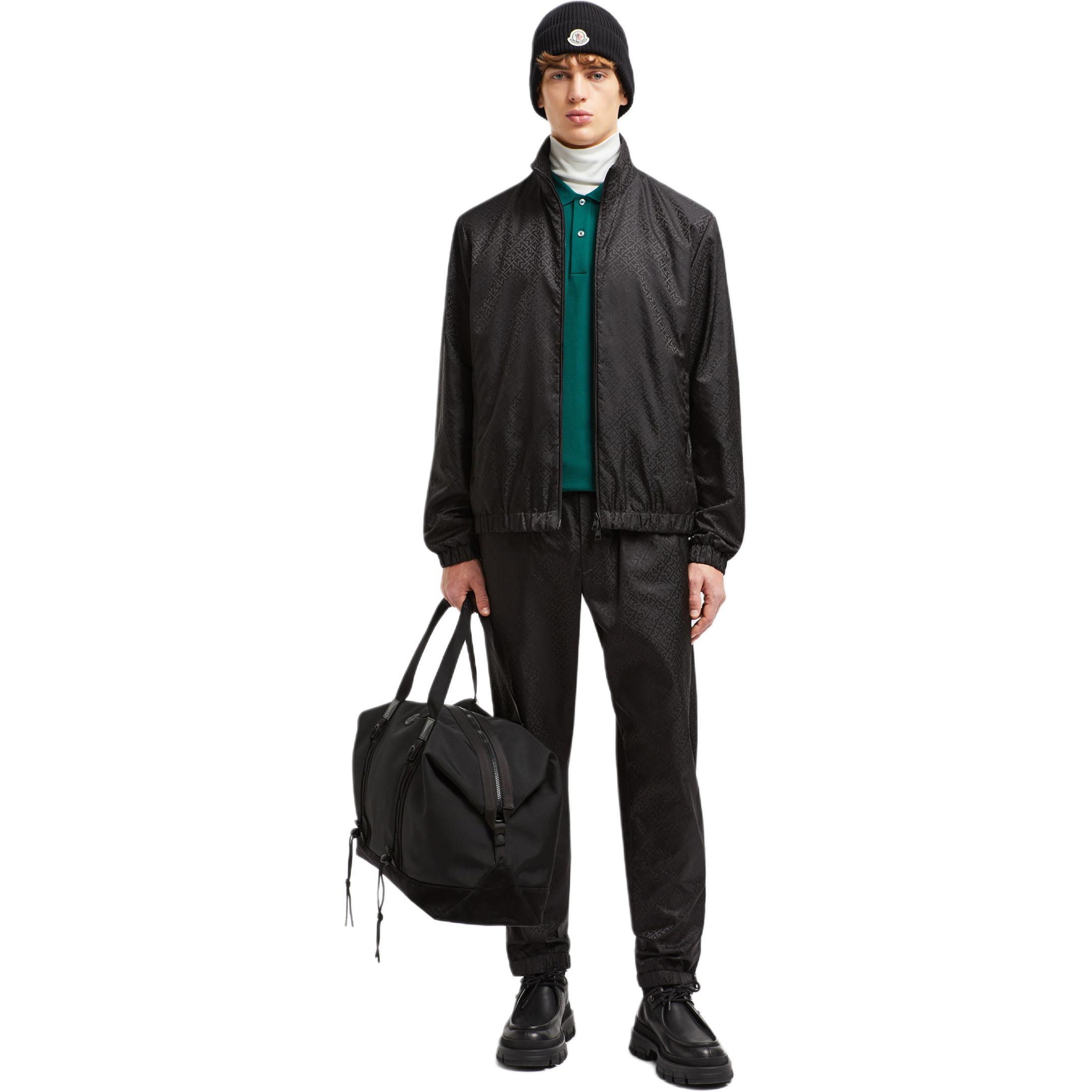 Moncler Куртка-толстовка с молнией и нашивкой Vanoise, Black — фото 4
