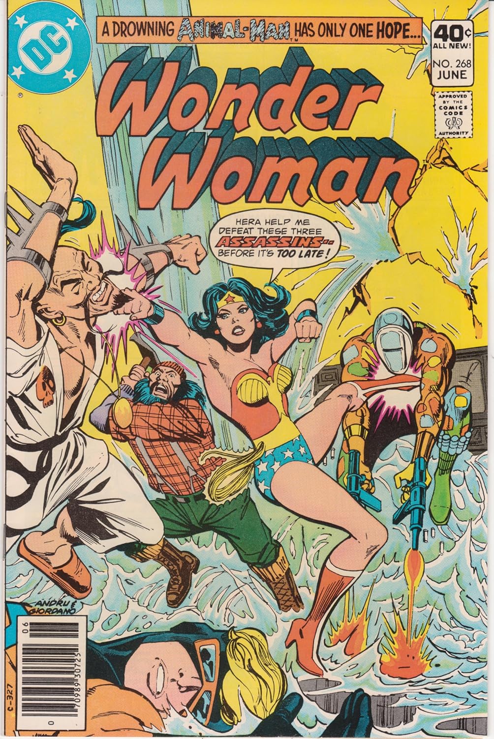

Wonder Woman #268 "Animal MAN Appearance" (DC COMICS)