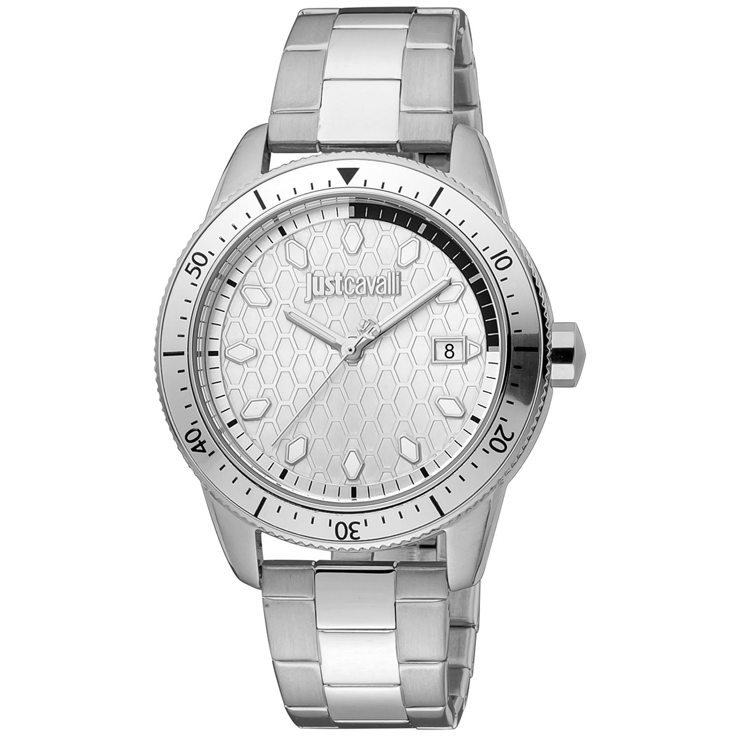 

Серебряные мужские часы Just Cavalli