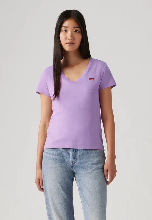 Футболка Levi'S Perfect Print, пурпурная роза — фото 2