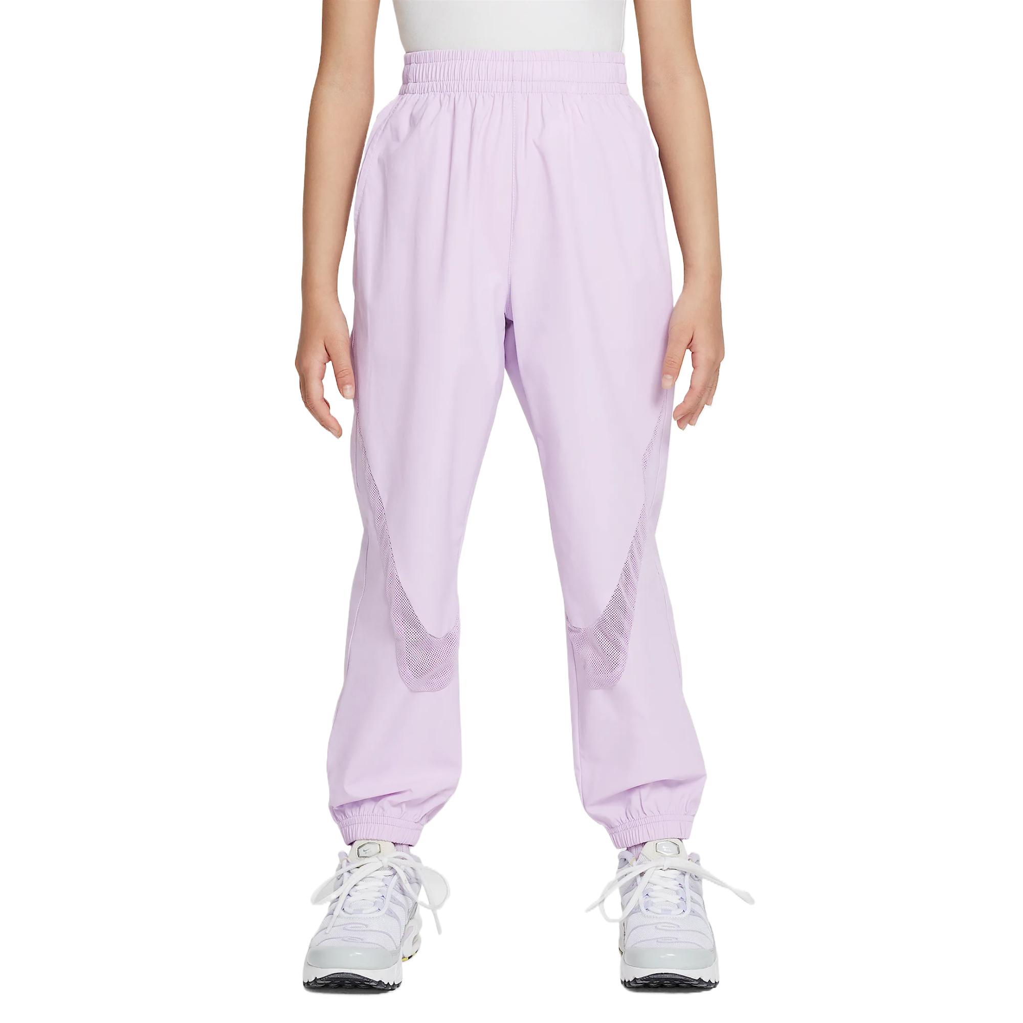 

Штаны Swoosh для детей 3-7 лет Nike, розовый/фиолетовый