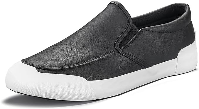 

Мужские повседневные лоферы без шнурков, удобная кожаная обувь для ходьбы, классические туфли для офиса и вождения Generic, белый