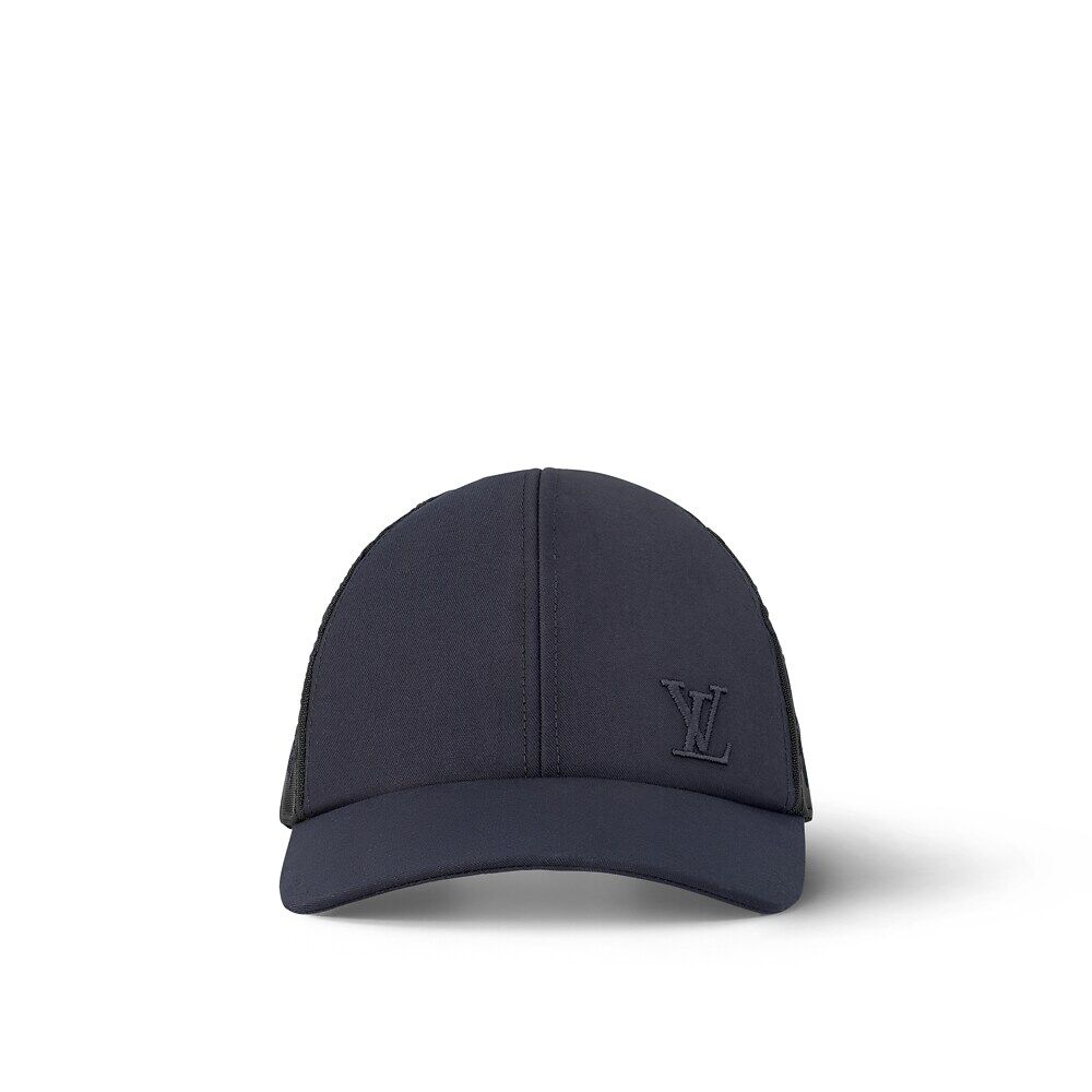 

Бейсболка с монограммой и сеткой Louis Vuitton, черный