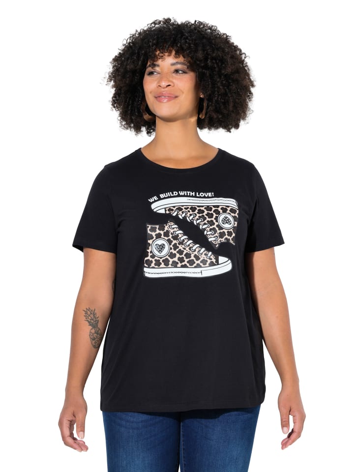 

Angel of Style Черная футболка, Черный, Angel of Style Черная футболка