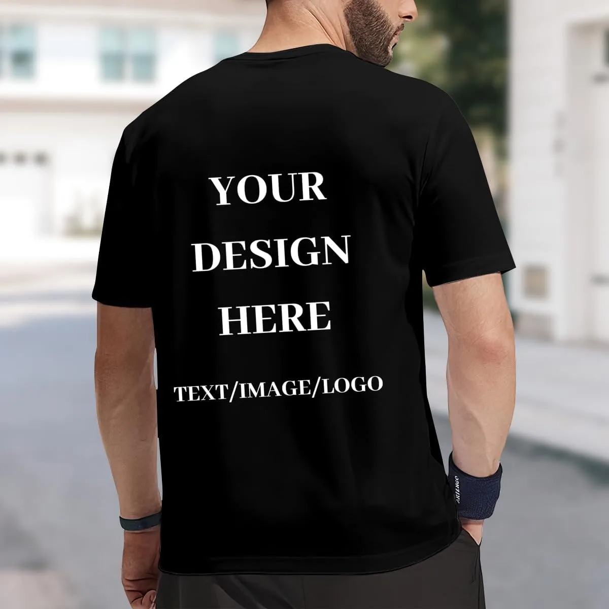 Футболка Custom Unisex с коротким рукавом — фото 3
