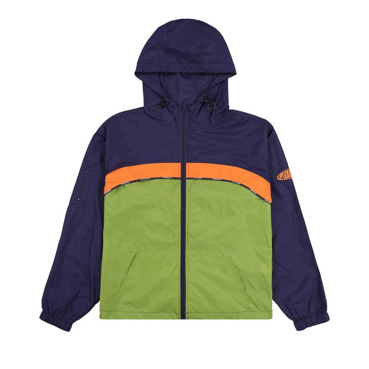 

Куртка Pleasures Spirit Hooded Windbreaker, Purple