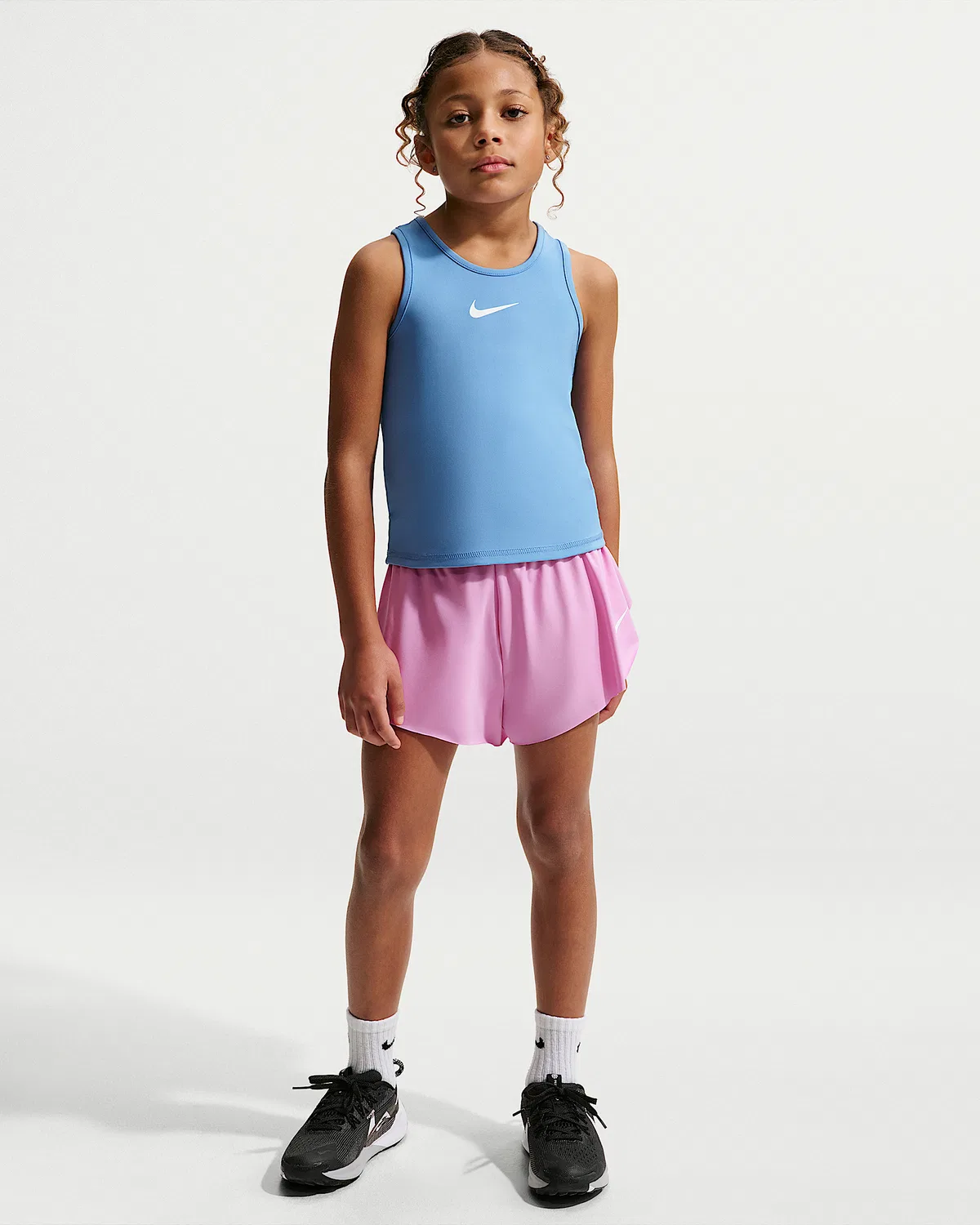 Детские шорты Nike Pro Dri-FIT 2-в-1, Purple