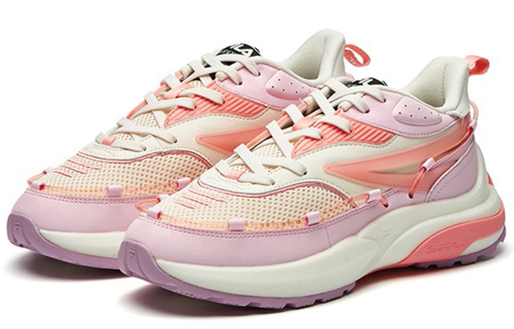 Кроссовки (WMNS) Fila Fusion Shoes 'White Pink Rose' — фото 3
