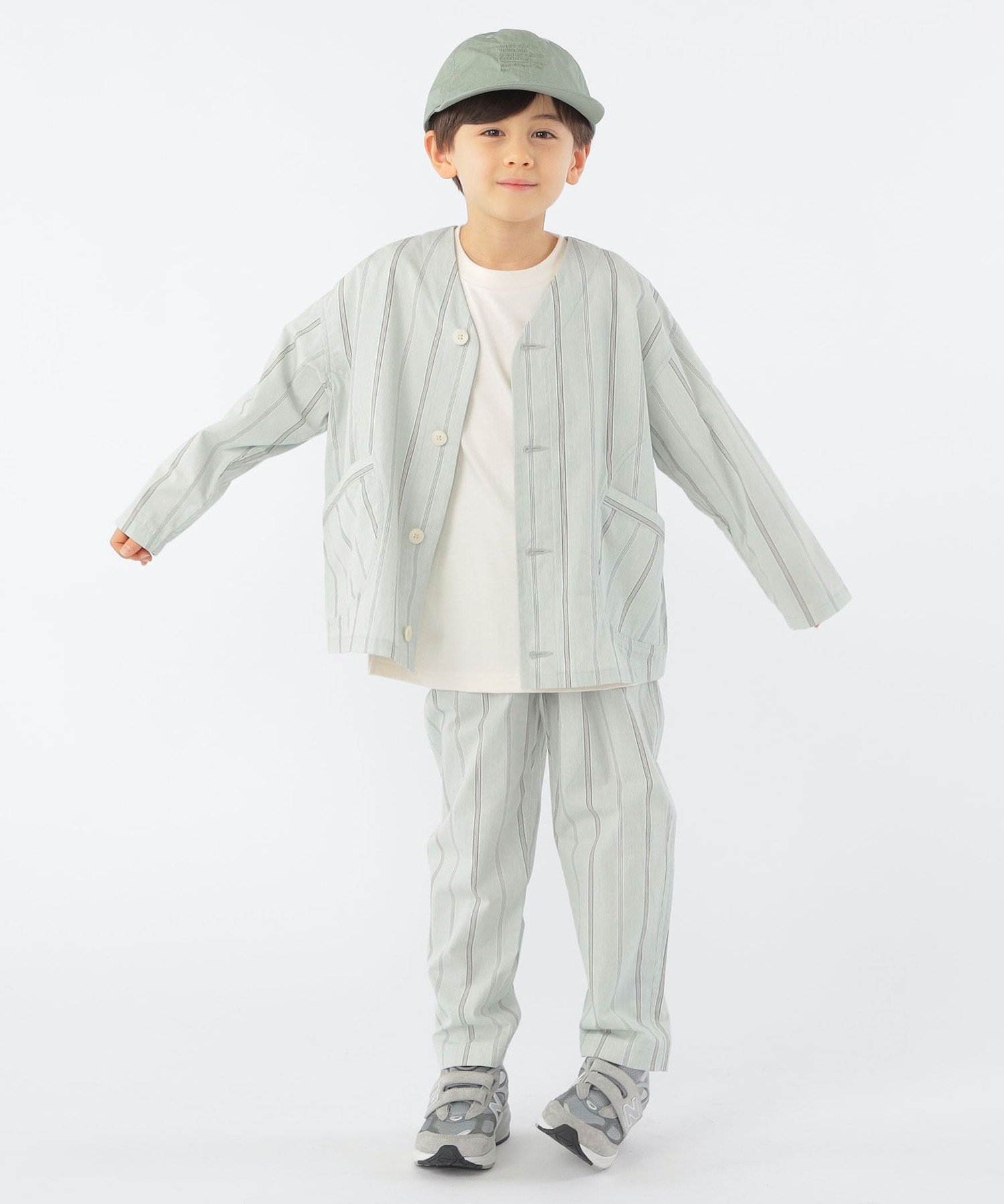 Детские брюки SHIPS: 100–130 см / Широкие удобные брюки SHIPS KIDS, Mint — фото 4