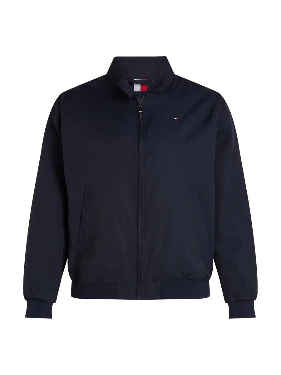 

Куртка Tommy Hilfiger Big & Tall "BT-CLUB HARRINGTON-B", большие размеры с тисненым логотипом, цвет Desert Sky