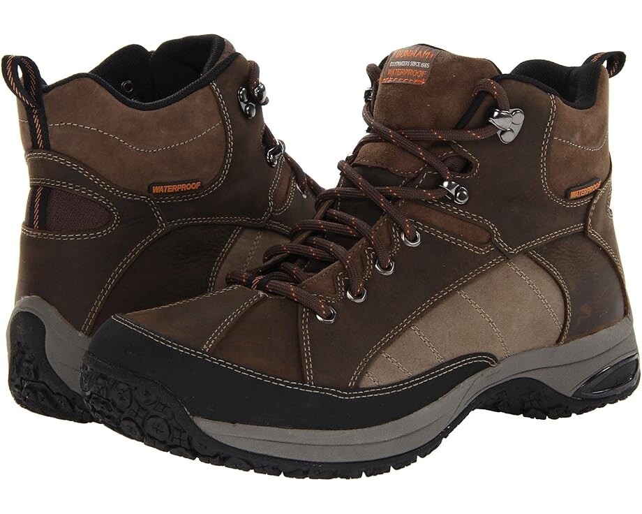 

Походные ботинки Dunham Lawrence Mudguard Sport Hiker Waterproof, коричневый