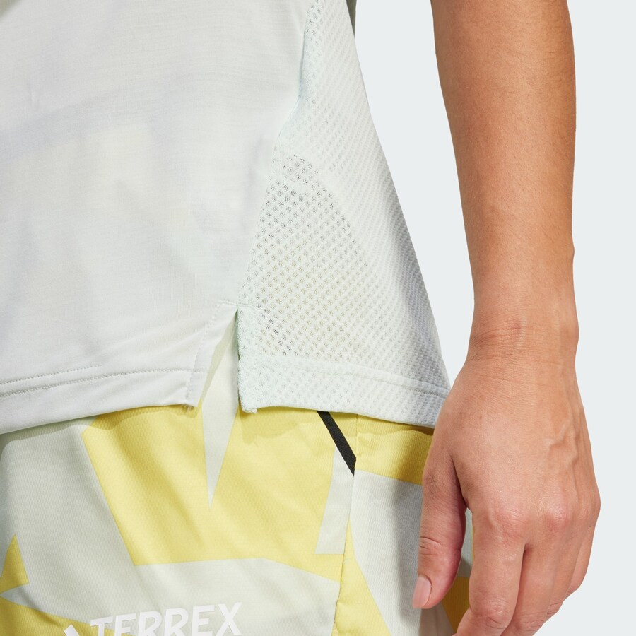 Рубашка для выступлений ADIDAS TERREX Terrex Xperior, пастельный зеленый — фото 4