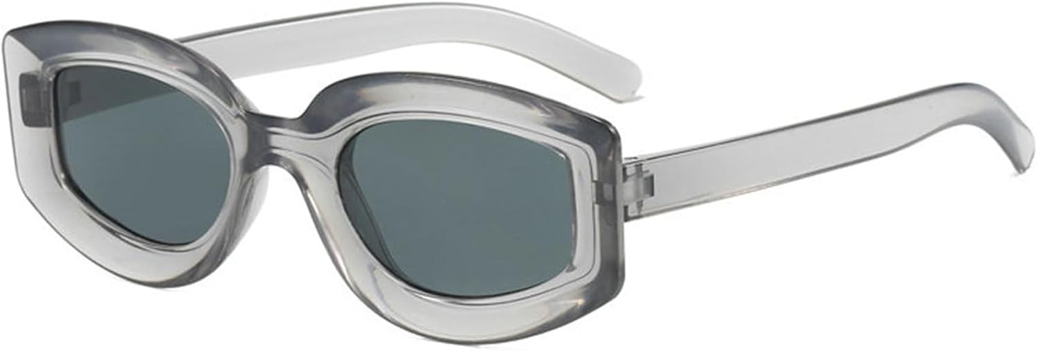 

Солнцезащитные очки Willochra в стиле ретро «кошачий глаз» для женщин, солнцезащитные очки в стиле Y2K, прямоугольные солнцезащитные очки, дизайнерские очки, модные солнцезащитные очки с защитой от УФ-излучения, C6