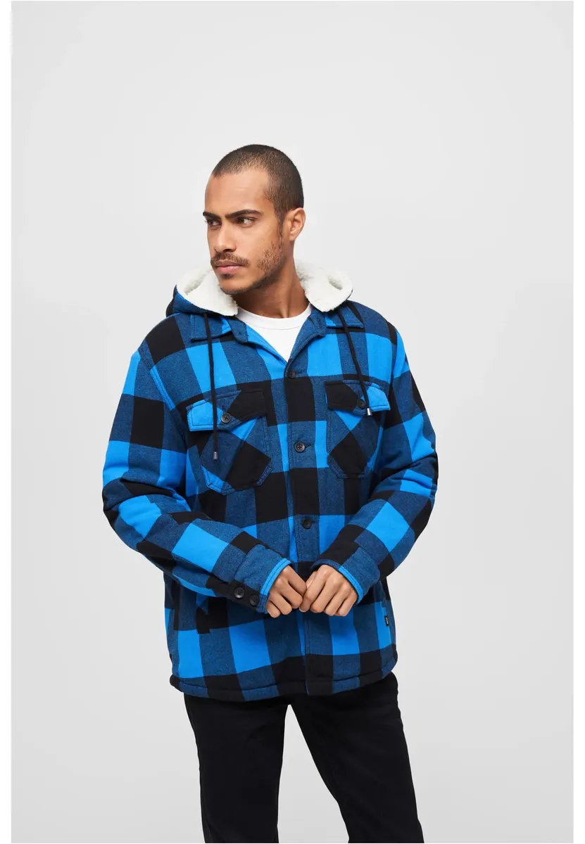 

Анорак Brandit " Brandit Men's Lumberjacket Hooded" (1 шт.), с капюшоном, синий