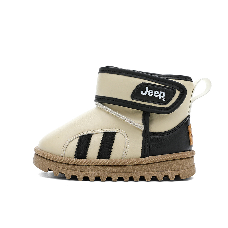 

Jeep Синтетическая кожа, текстиль, противоскользящие, износостойкие, утепленные высокие детские зимние ботинки Kids'