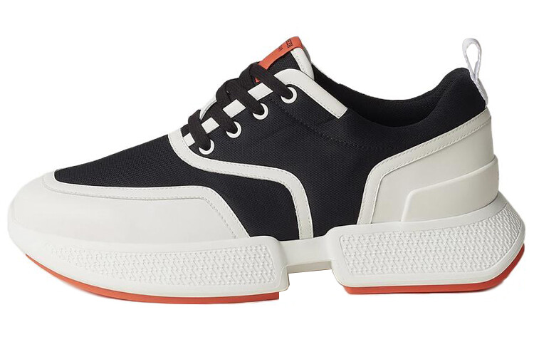 

HERMES Giga Lifestyle Shoes Women's Low-top Black/white
