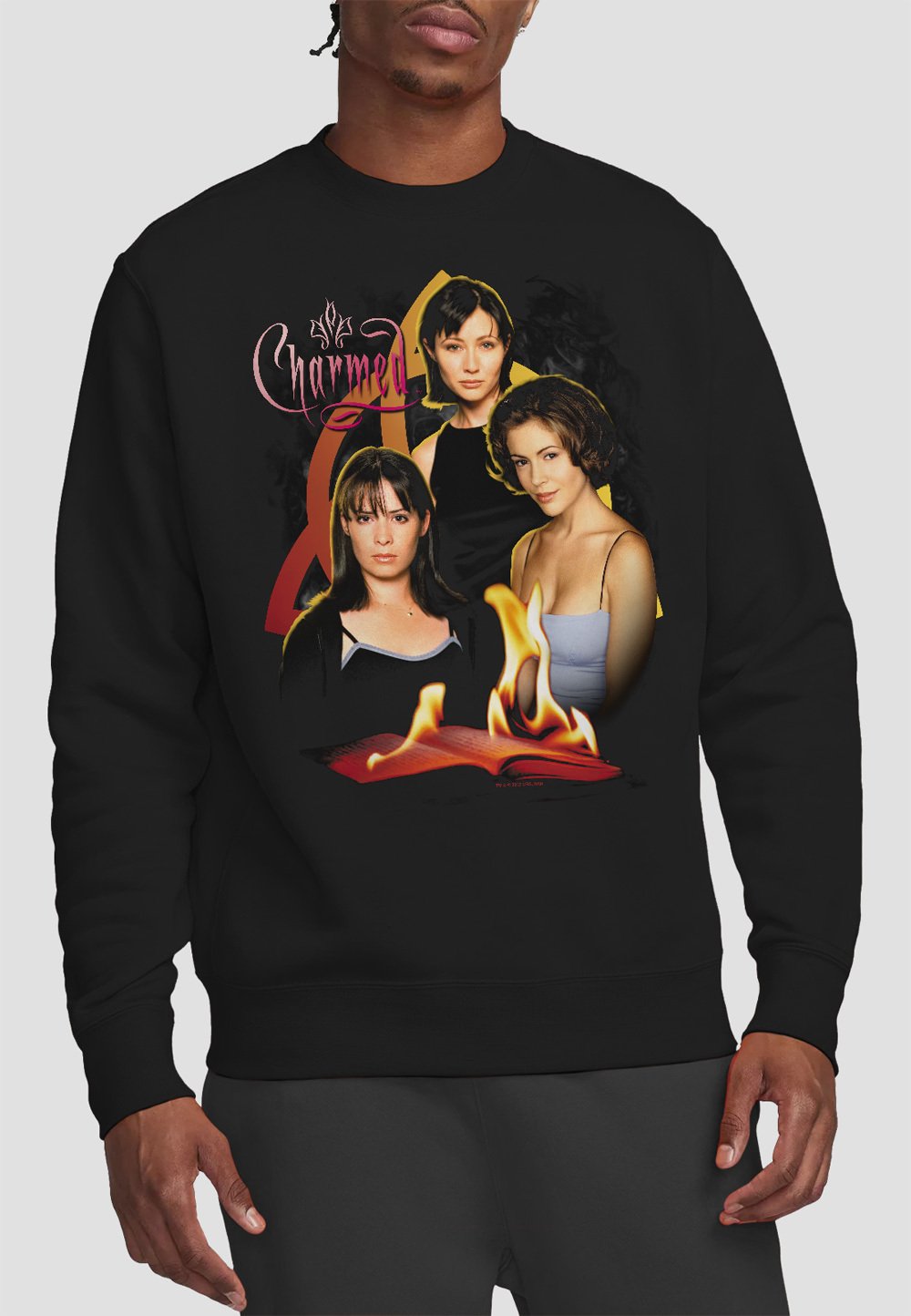 

Толстовка CHARMED ORIGINAL THREE Cotton Soul, черный