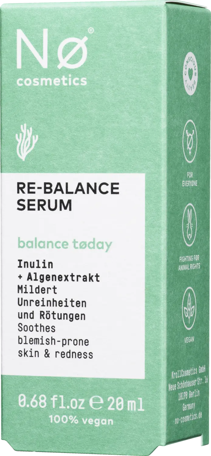 

Сыворотка для лица Nø balance today Re-Balance Serum