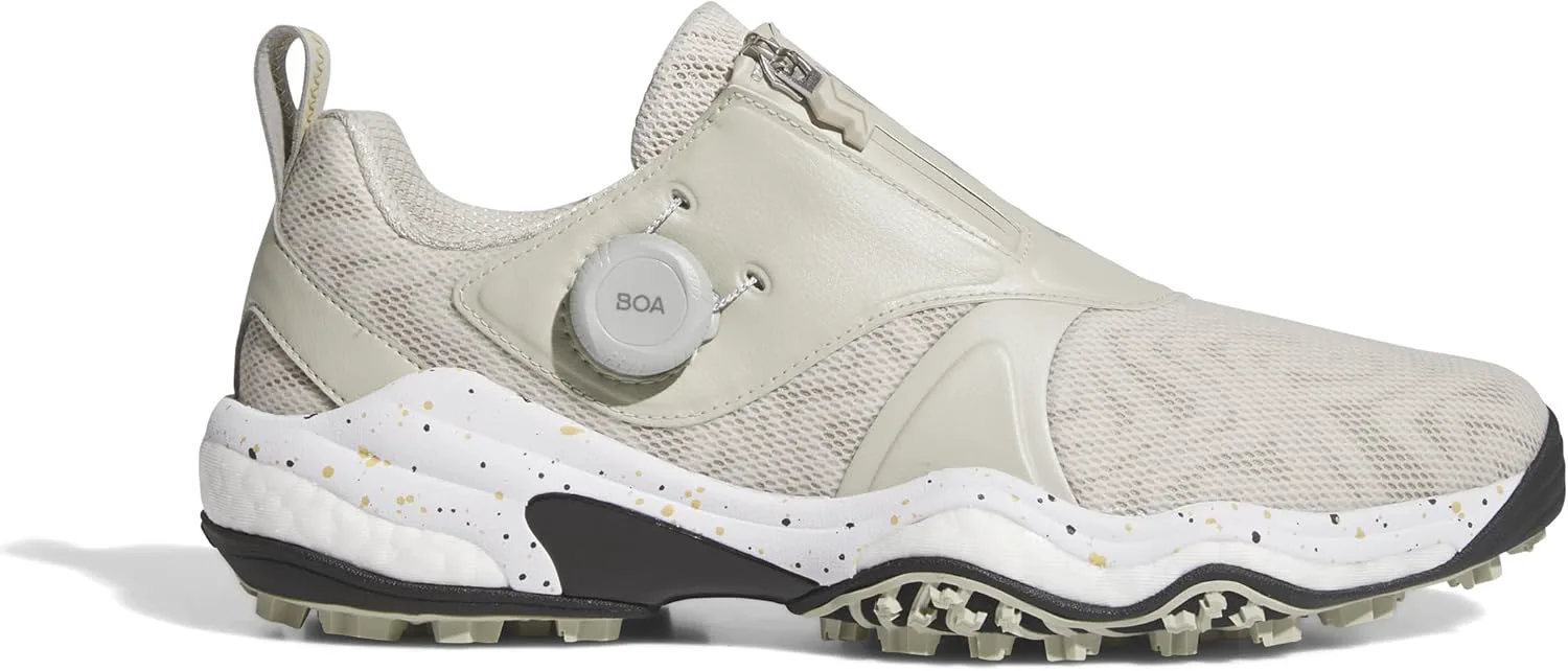 Мужские гольф-туфли Adidas CodeChaos BOA 25 без шипов, черный/серый — фото 4
