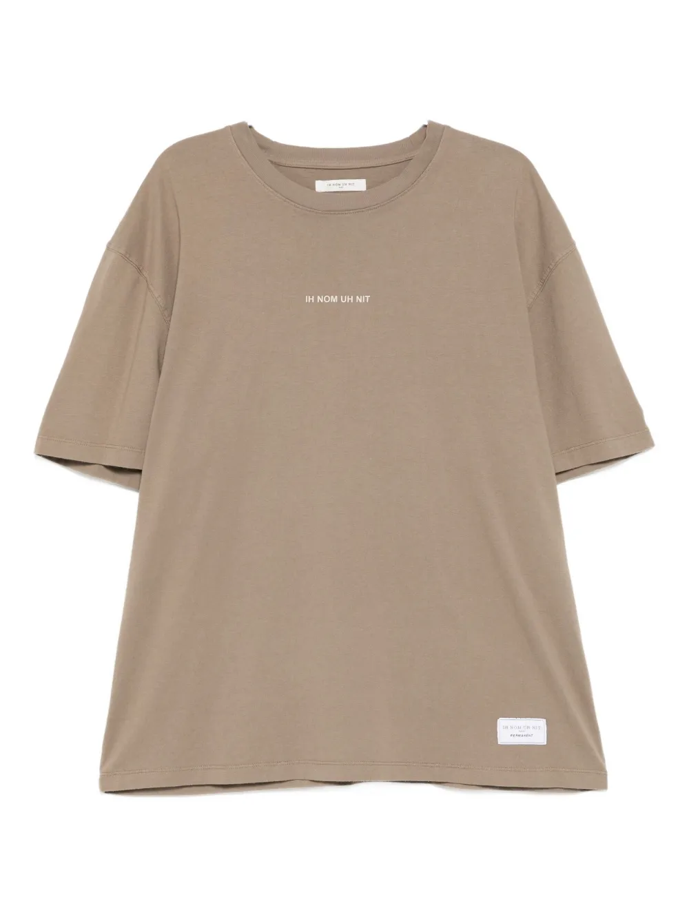 

Футболка с логотипом Ih Nom Uh Nit, коричневый